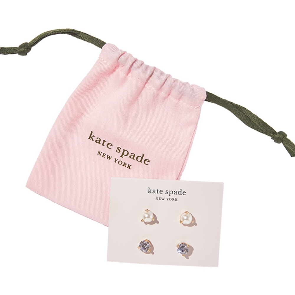 NWT Kate Spade Rise & Shine Studs 2 Pair